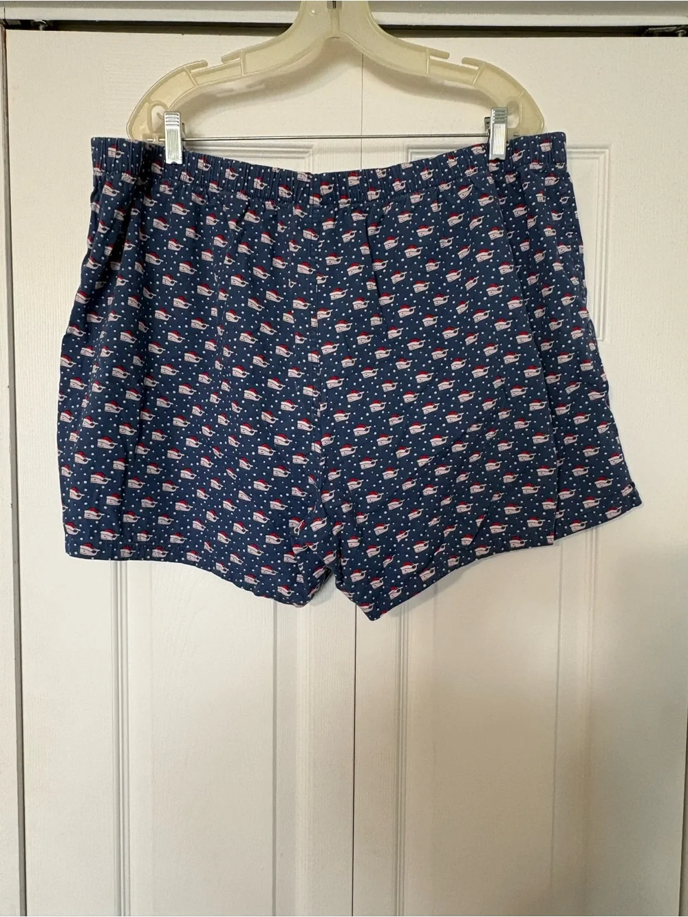Vineyard Vines Navy Holiday Print Boxer Shorts